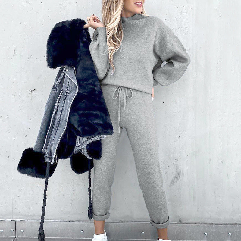 Women's two-piece hoodie set