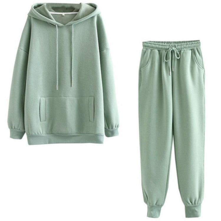 Women's Hooded Tracksuit – 2-Piece Set