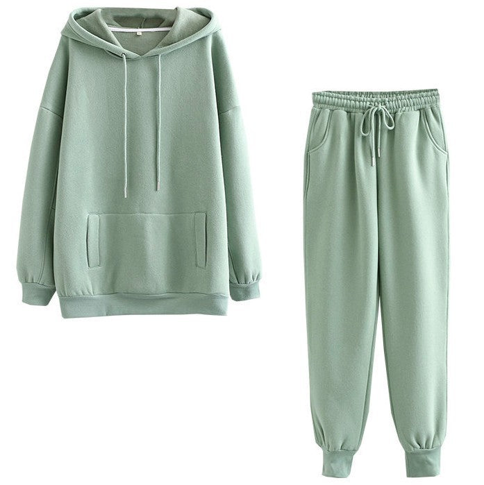 Women's Hooded Tracksuit – 2-Piece Set