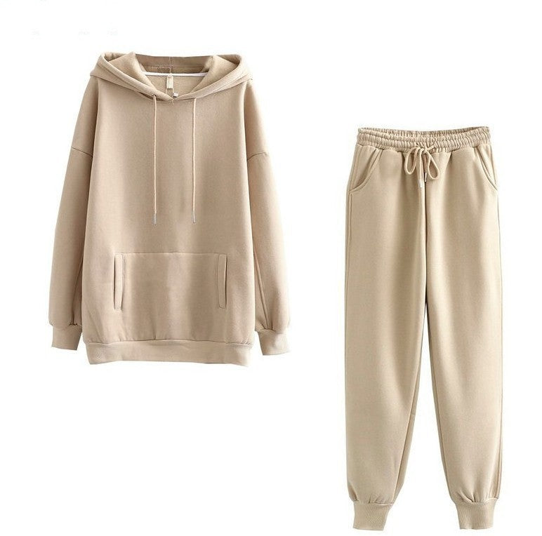 Women's Hooded Tracksuit – 2-Piece Set