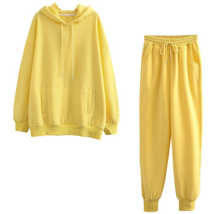 Women's Hooded Tracksuit – 2-Piece Set