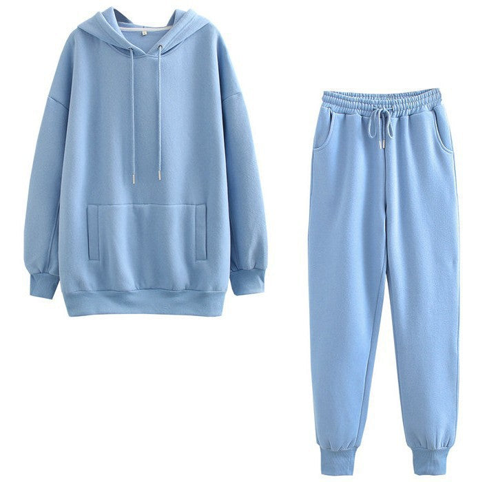 Women's Hooded Tracksuit – 2-Piece Set