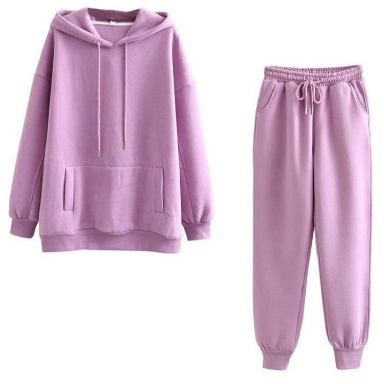 Women's Hooded Tracksuit – 2-Piece Set