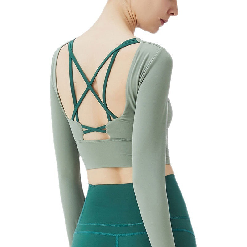 Backless yoga wear