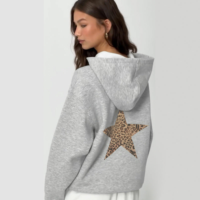 Five star hooded sweatshirt