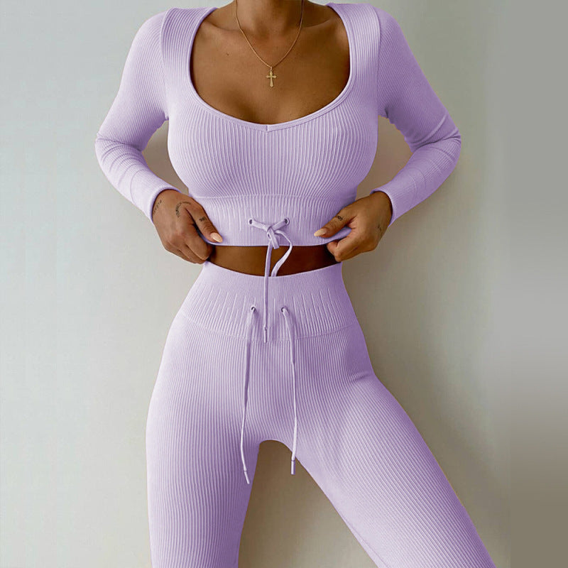 Women's heating set two piece