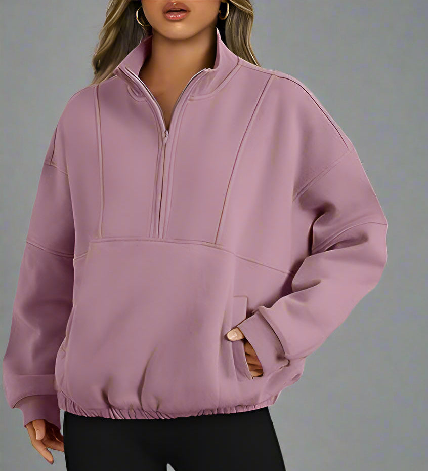 Women's hoodie with zipper