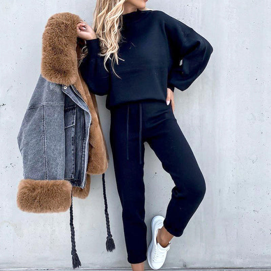 Women's two-piece hoodie set