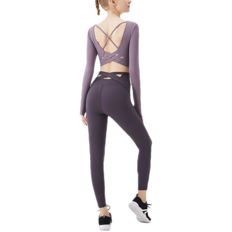 Fitness yoga top