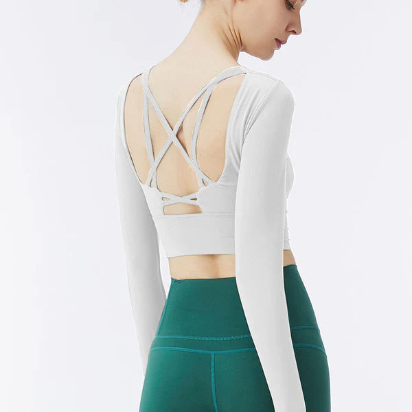 Backless yoga wear