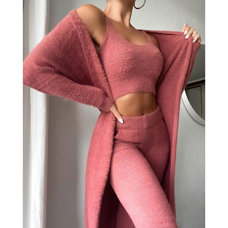 Warm and Stylish 3-Piece Lounge Wear