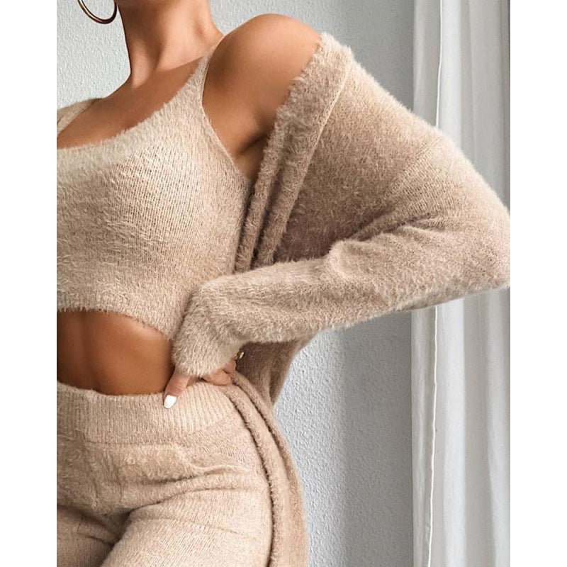 Warm and Stylish 3-Piece Lounge Wear