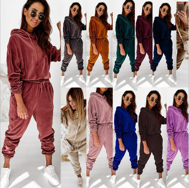 Two-Piece Women Tracksuit Set