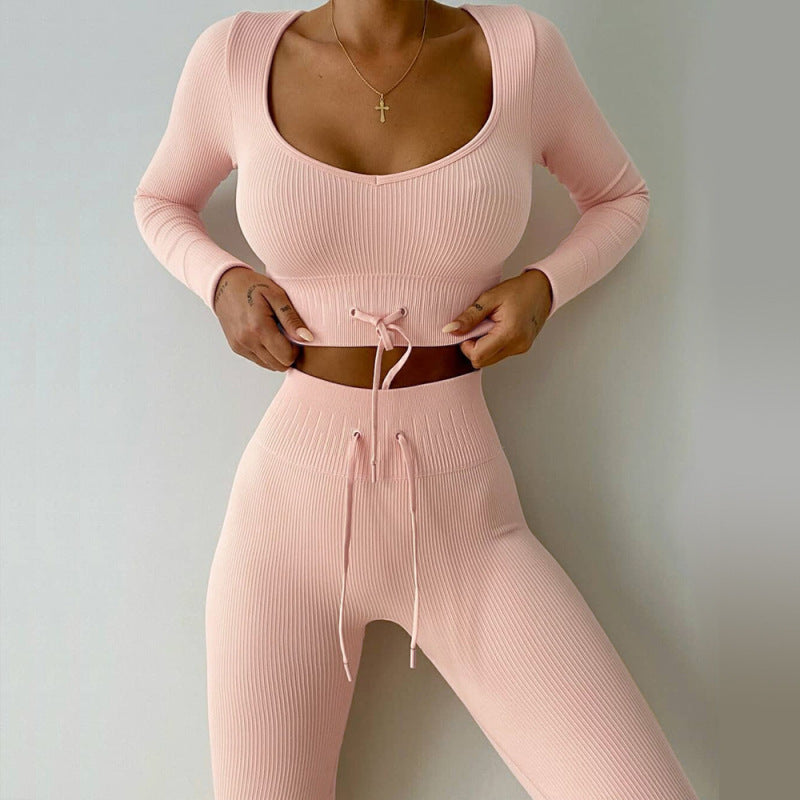 Women's heating set two piece