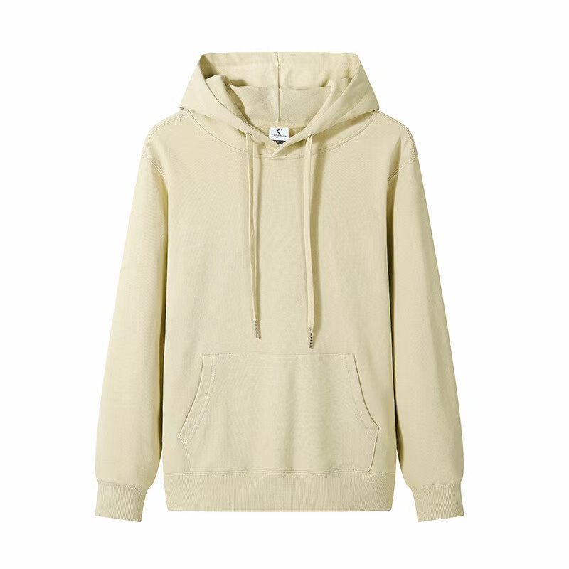 Cotton hoodie with cotton hood